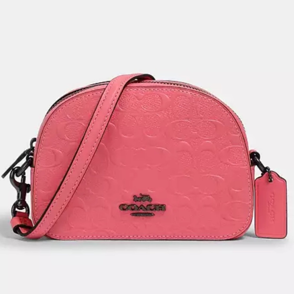 Mini Serena Crossbody In Signature Leather